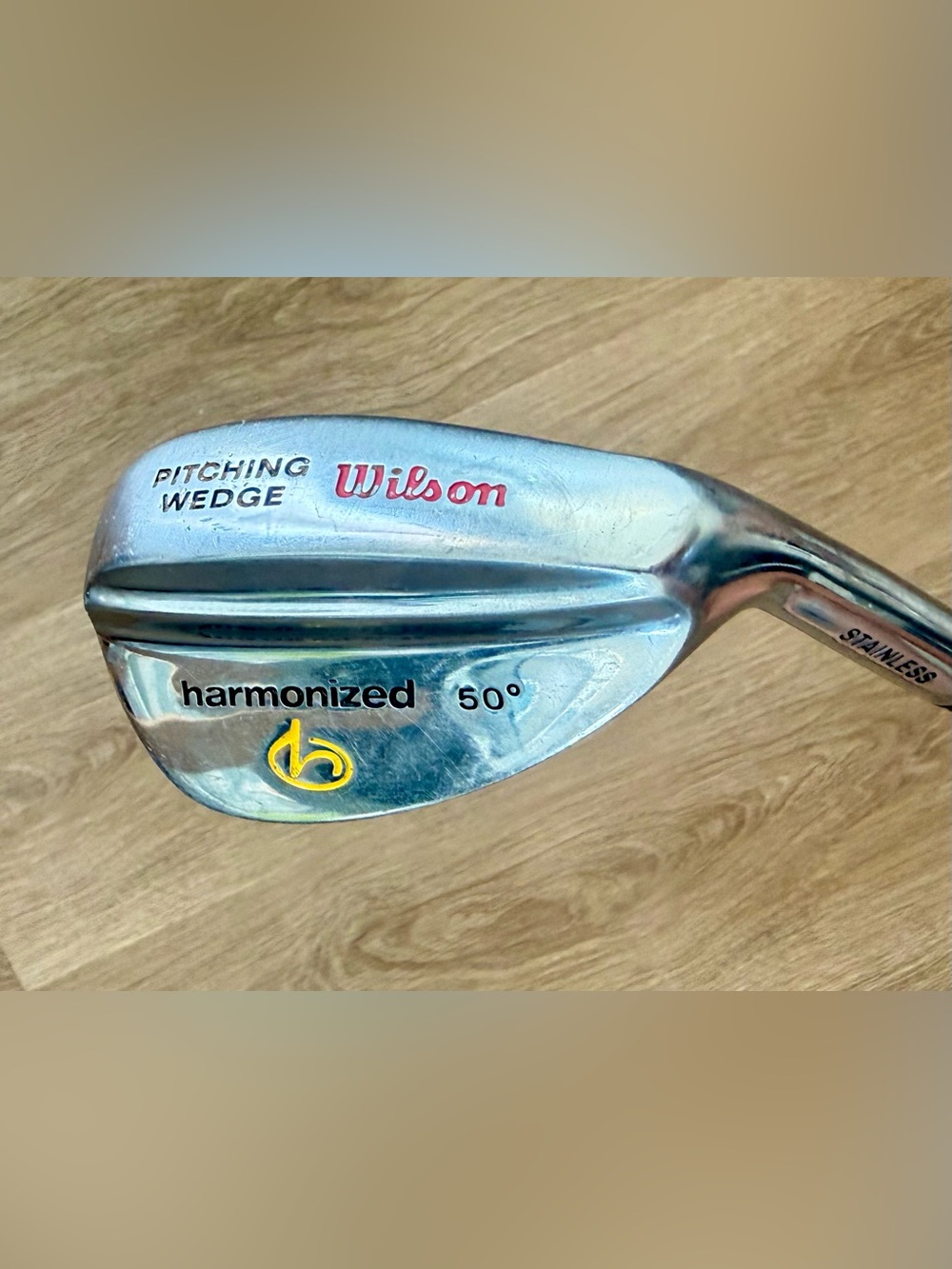 Wilson Harmonized 50 Degree Pitching WedgeRight-HandedSteelGolfClub-CP2 WrapGrip